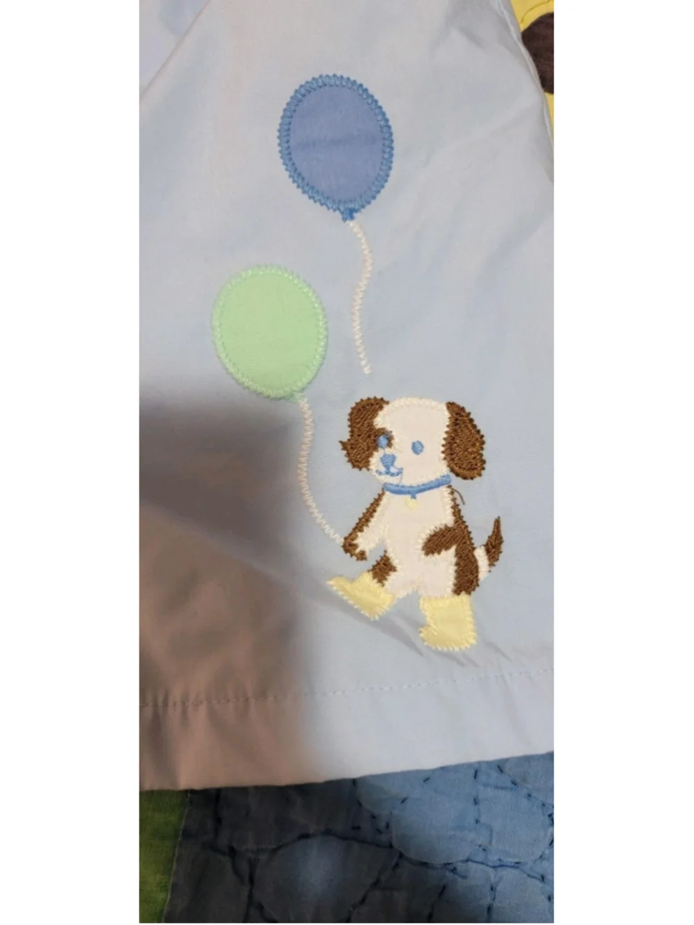 The Beaufort Bonnet Company Shelton Shorts- Puppy With Balloons 🎈 6